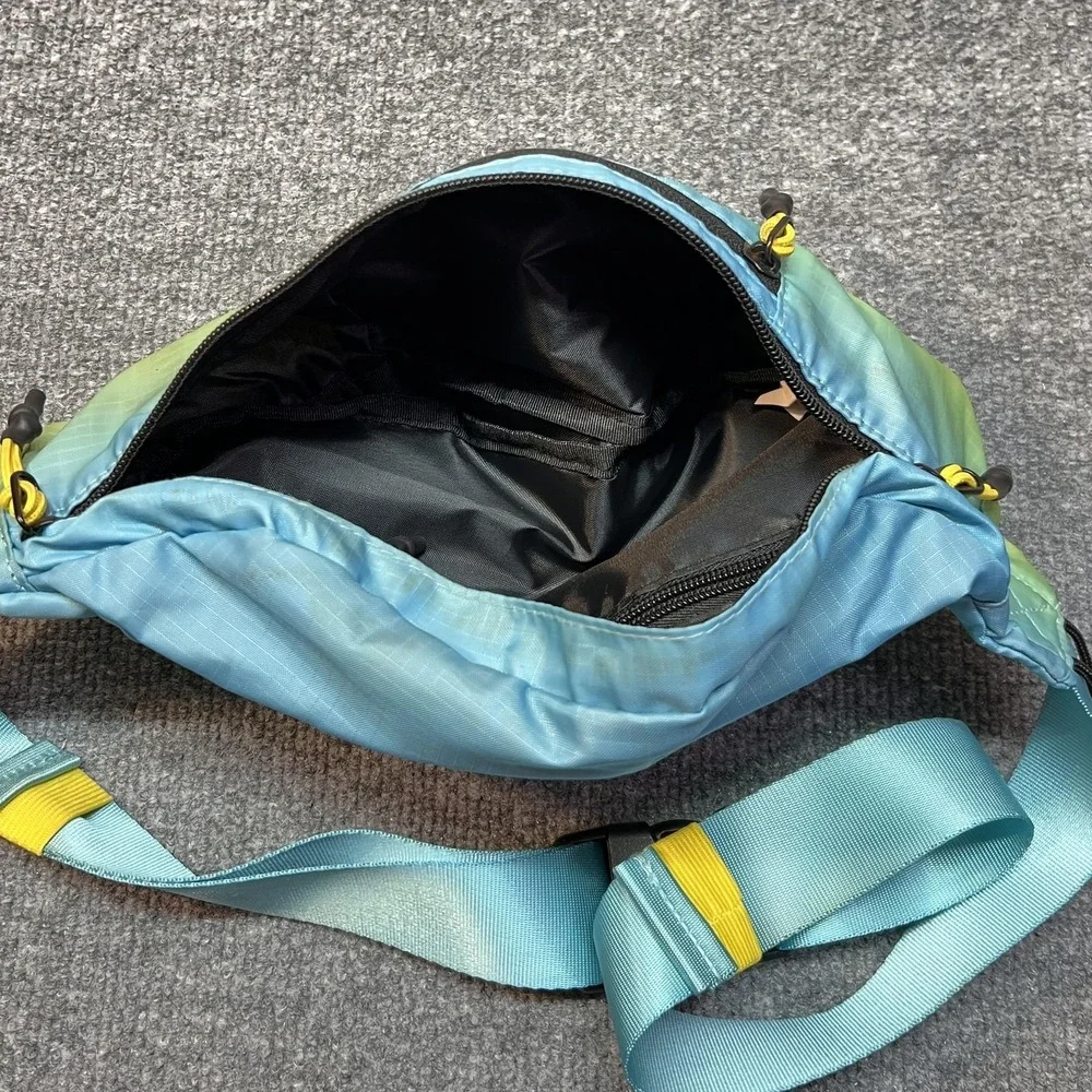 HOKA Running Belt Adult One Size Multicolor Zip Pockets Adjustable Waist Pack